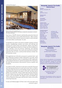 Journal of Tax Credits - Harrison Courthouse - KMC Tax Credits Project - Page 2